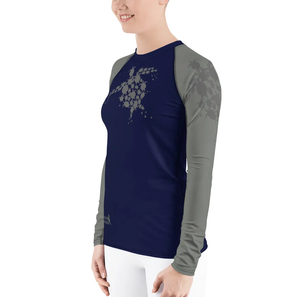 Turtle Time Women's Rash Guard