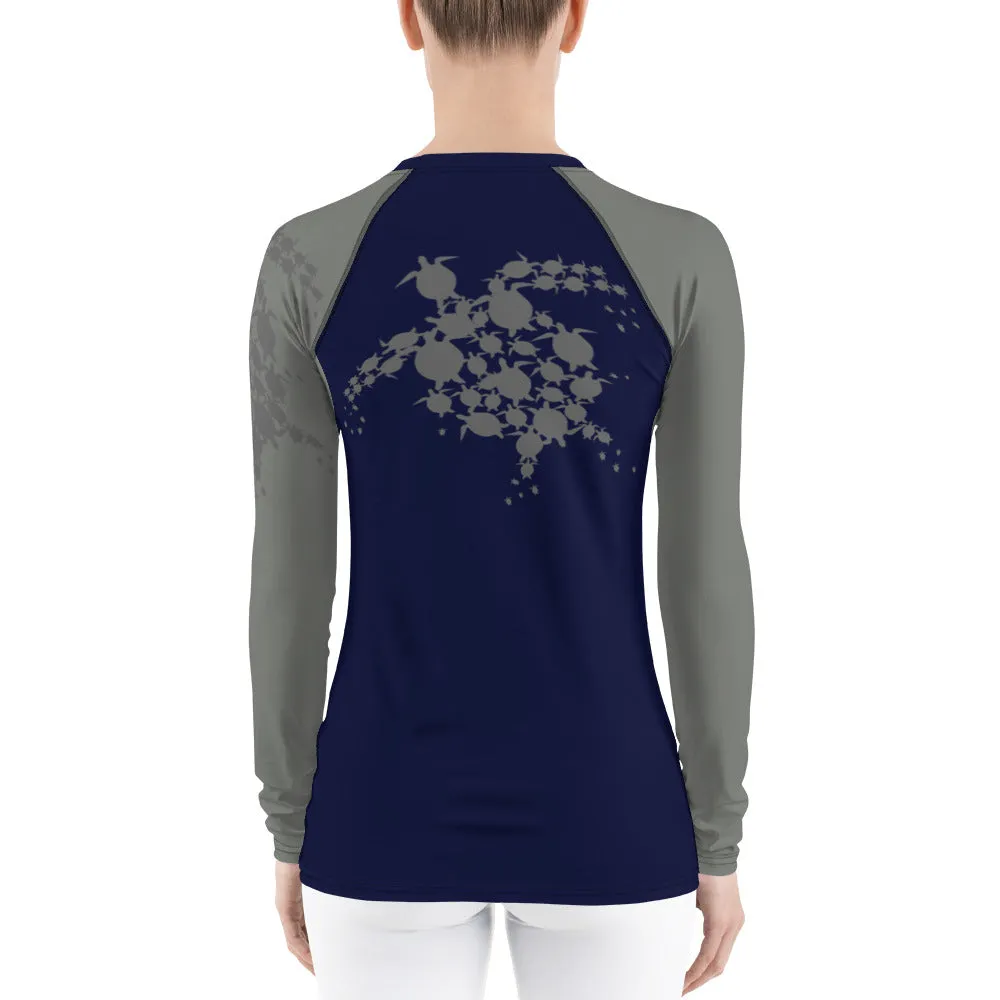 Turtle Time Women's Rash Guard