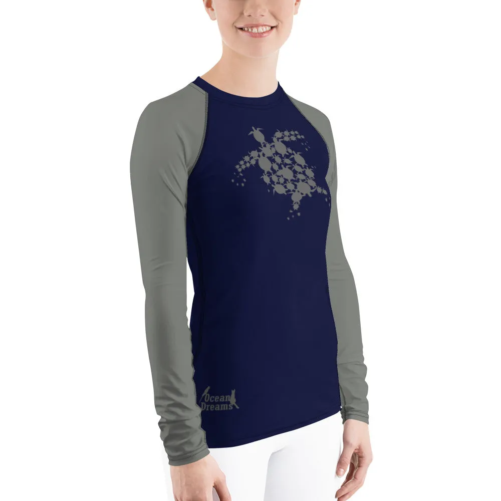 Turtle Time Women's Rash Guard