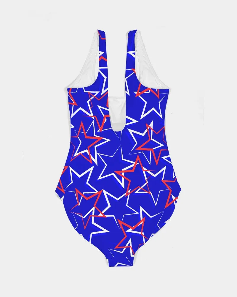 UglyBear meets KOR Women's One-Piece Swimsuit