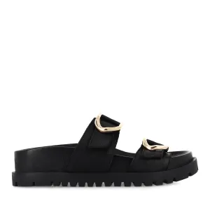 ULLANA - BLACK BLACK LEATHER