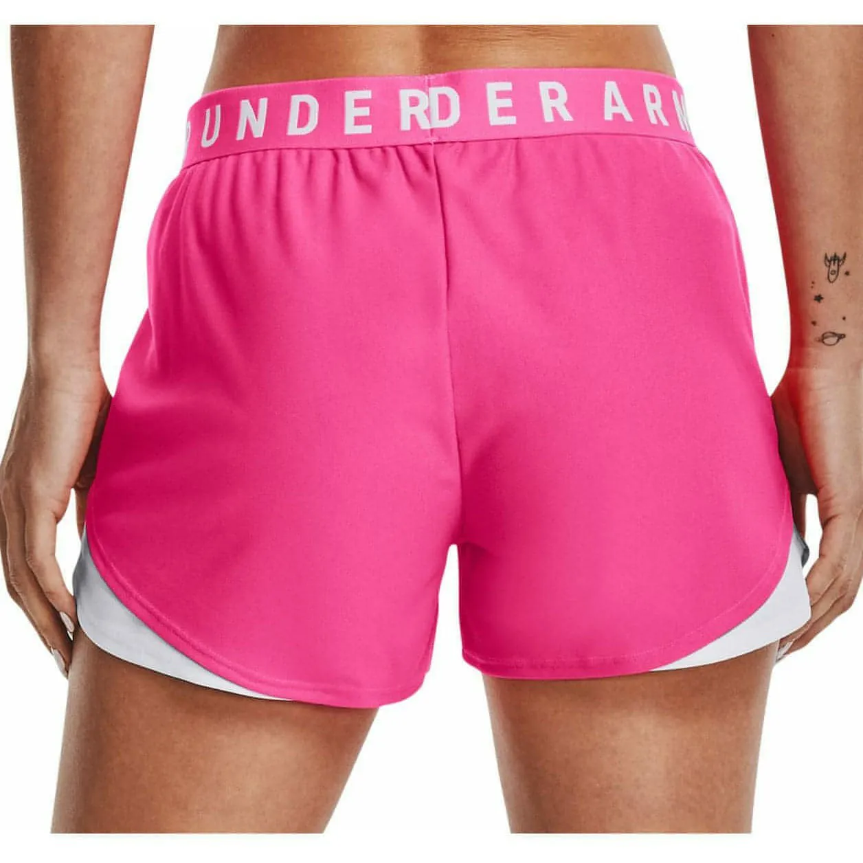 Under Armour Play Up 3.0 Womens Running Shorts - Pink