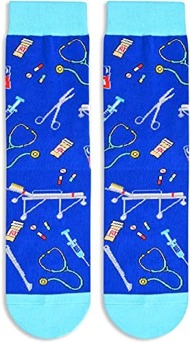 Unisex Doctor Socks, Medical Socks, Dr. Socks, Gifts for Doctors, Pharmacy Gifts, Pharmacist Gifts, Medical Assistant Gifts