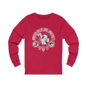 UNISEX WSSU MARCHING RAMS ALUMNI LONG SLEEVE TEE