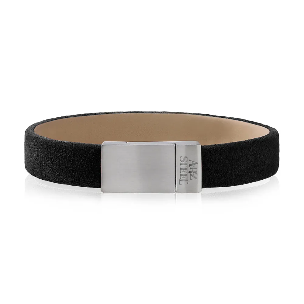 Velvet Leather Crystal Bracelet