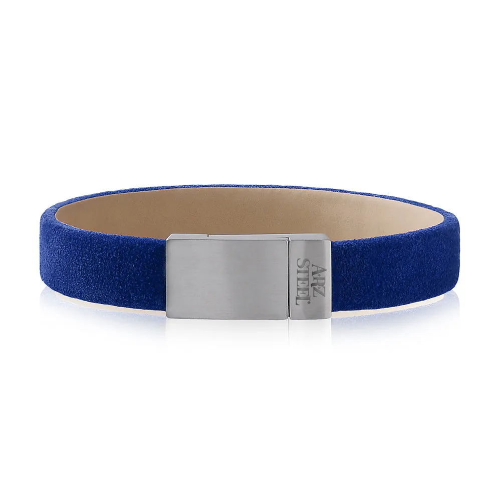 Velvet Leather Crystal Bracelet