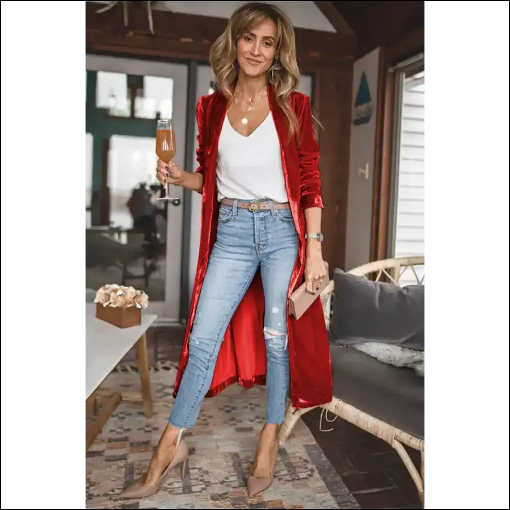 Velvet Long Cardigan: Basically a Hug you can Wear 😉 Needful Things