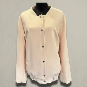 VINCE CAMUTO SNAP FRONT TEXTURED BOMBER JACKET 3X