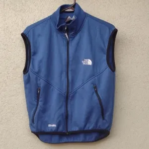 Vintage 90s North Face Blue Fleece Vest L