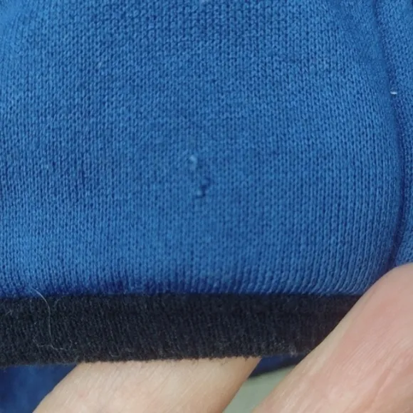 Vintage 90s North Face Blue Fleece Vest L