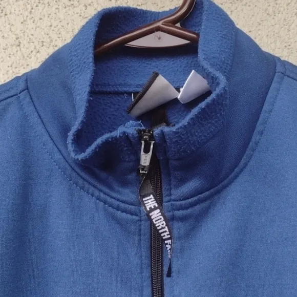 Vintage 90s North Face Blue Fleece Vest L