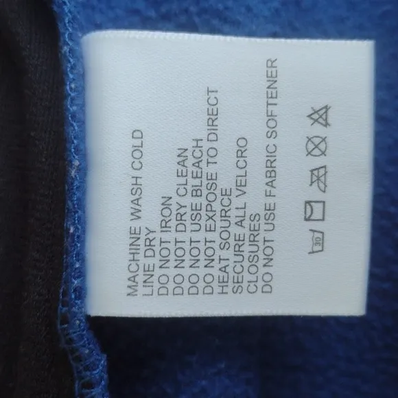 Vintage 90s North Face Blue Fleece Vest L