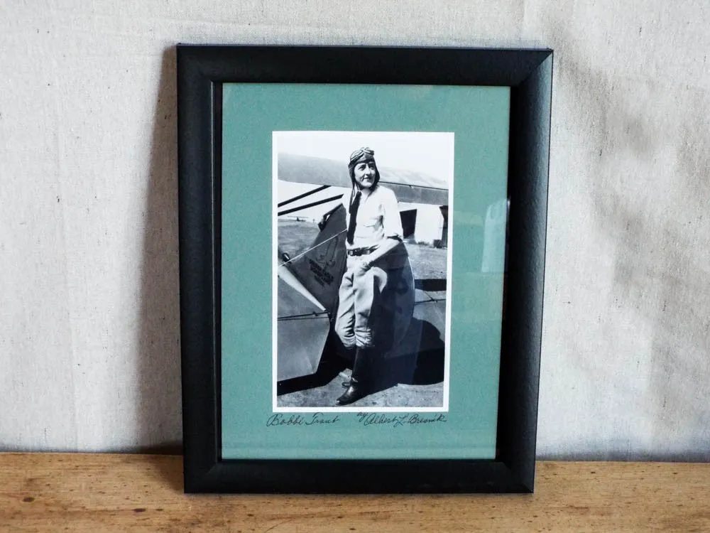 Vintage Albert Bresnik Photograph of Evelyn Bobbi Trout