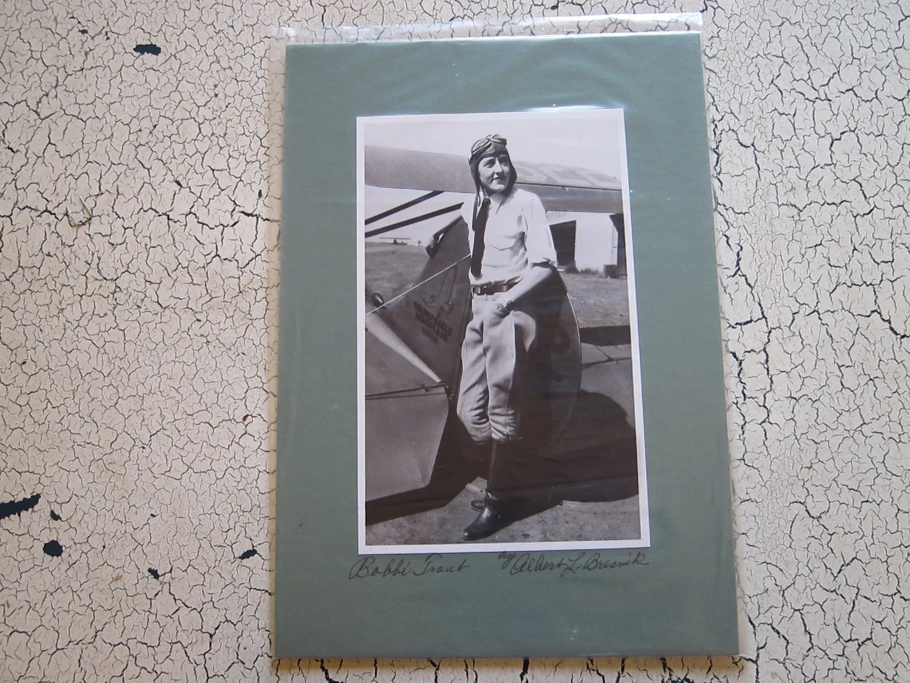 Vintage Albert Bresnik Photograph of Evelyn Bobbi Trout