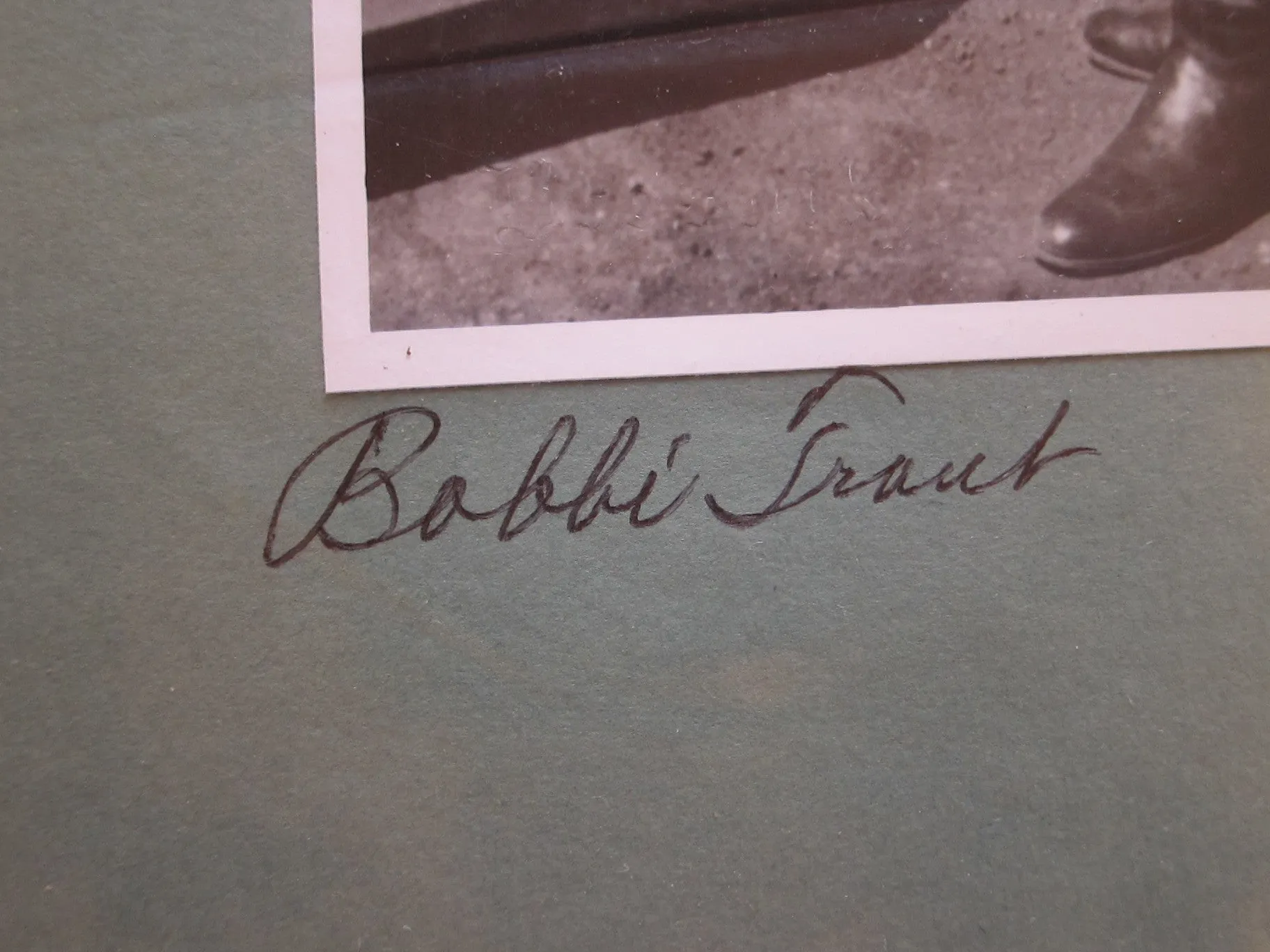 Vintage Albert Bresnik Photograph of Evelyn Bobbi Trout