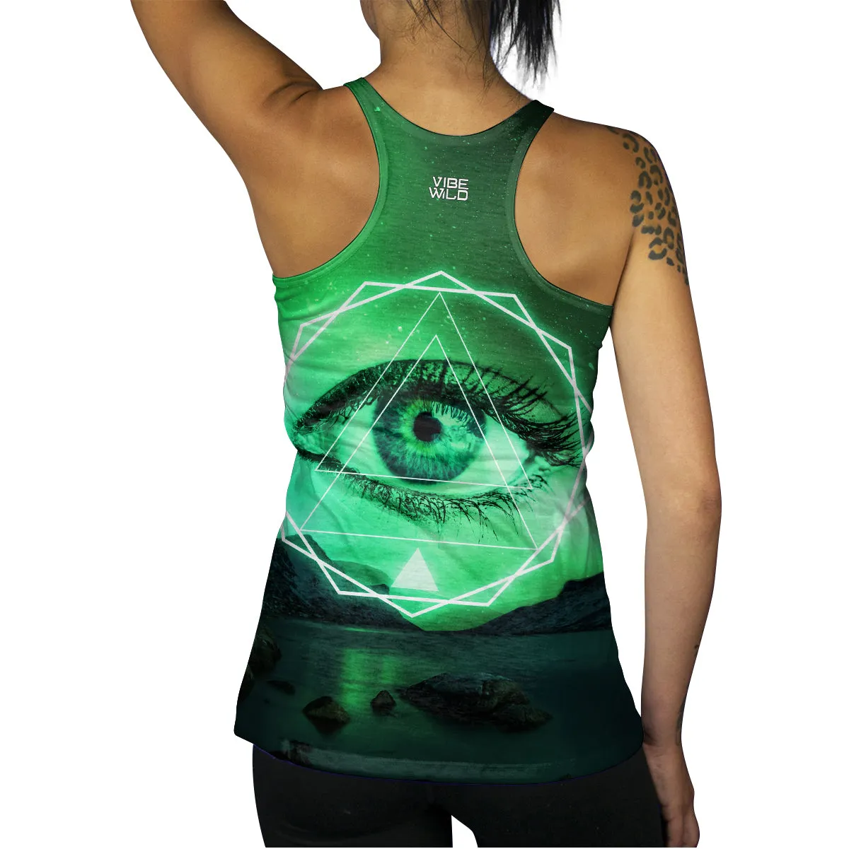 Viridian Third Eye Racerback Tank