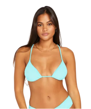 Volcom Womens Simply Soft Triangle Bikini Top
