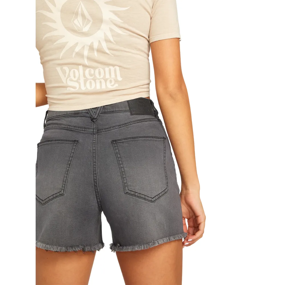 Volcom Women's Stone Step Hi Rise Shorts