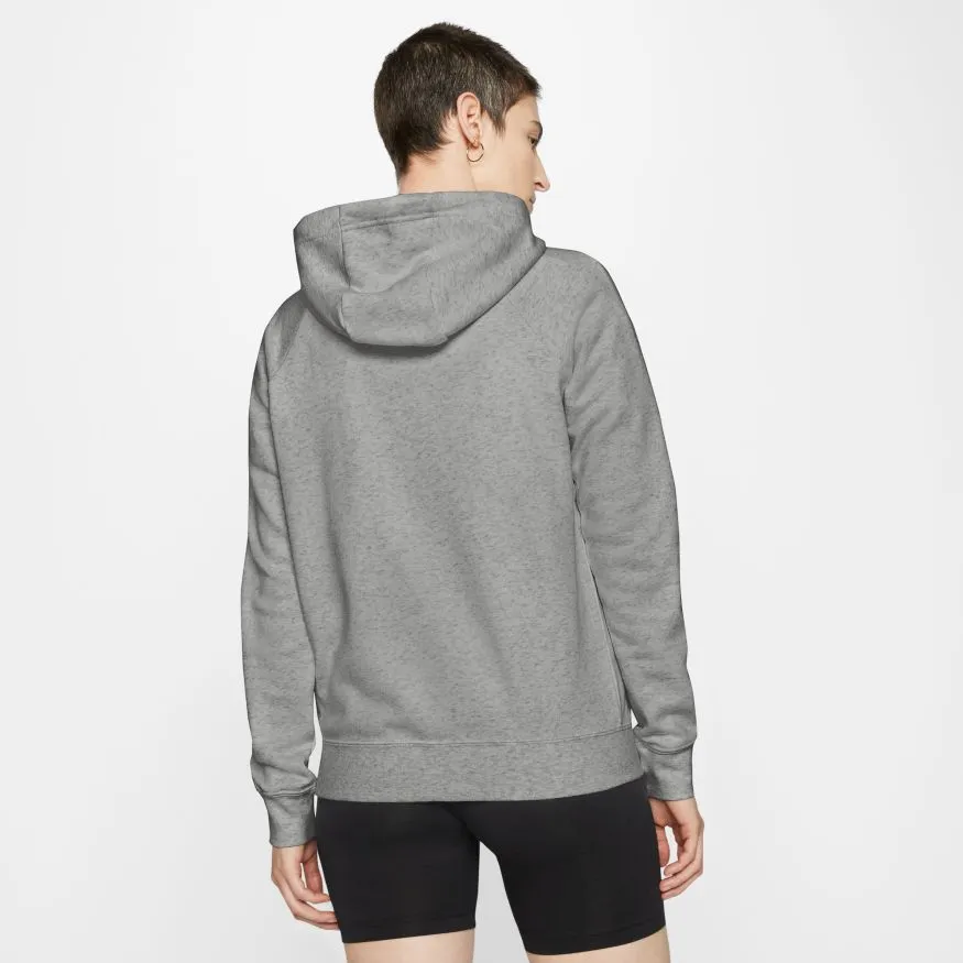 W NSW ESSENTIAL FULLZIP FLEECE HOODIE "GREY"