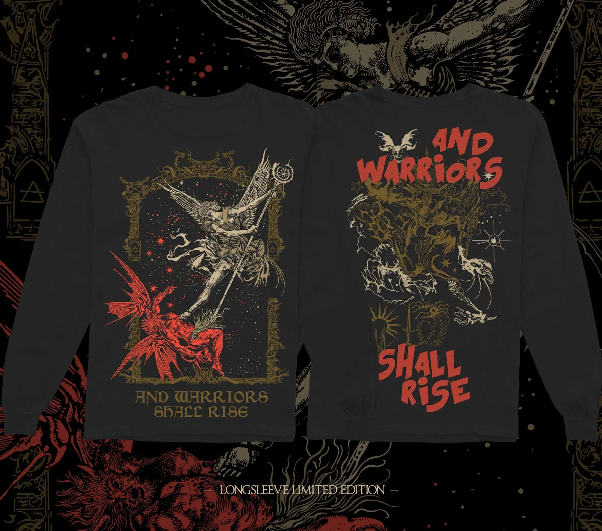 Warriors Shall Rise Long Sleeve Tee