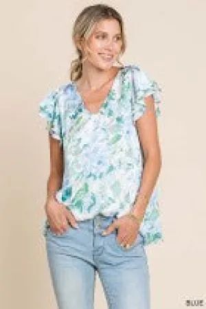 Watercolor Blouse