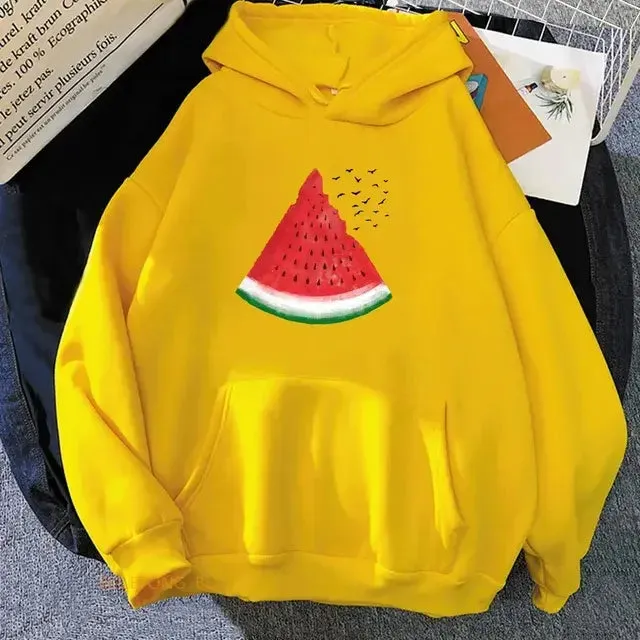 Watermelon Graphic Sweatshirt Hoodie