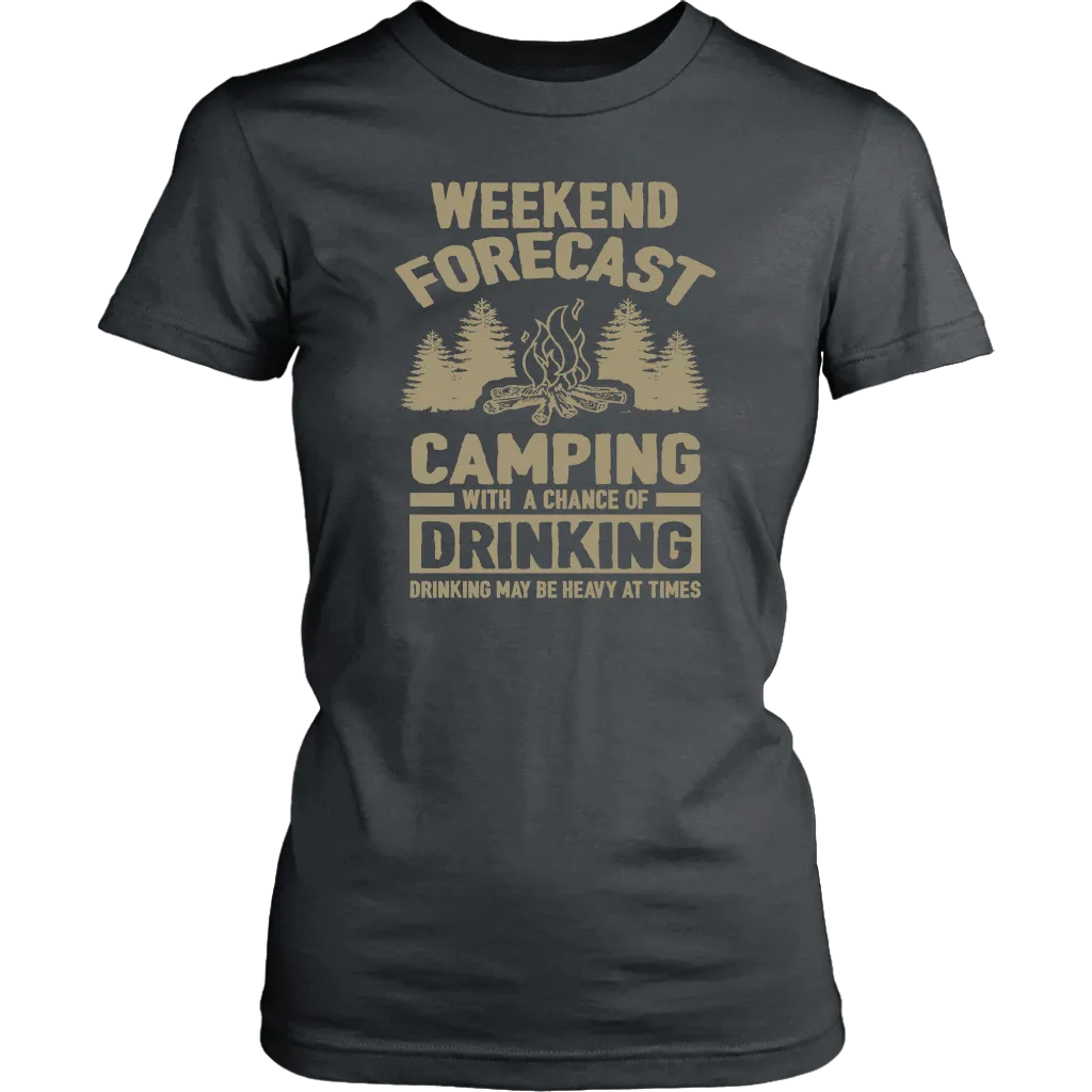 Weekend Forecast - Camping With A Chance Of Drinking