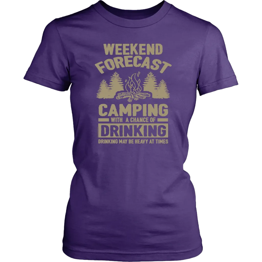 Weekend Forecast - Camping With A Chance Of Drinking