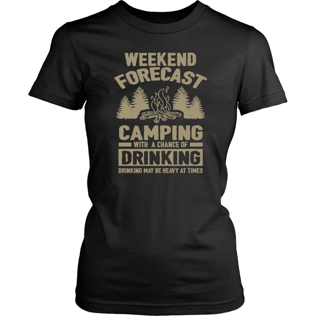 Weekend Forecast - Camping With A Chance Of Drinking