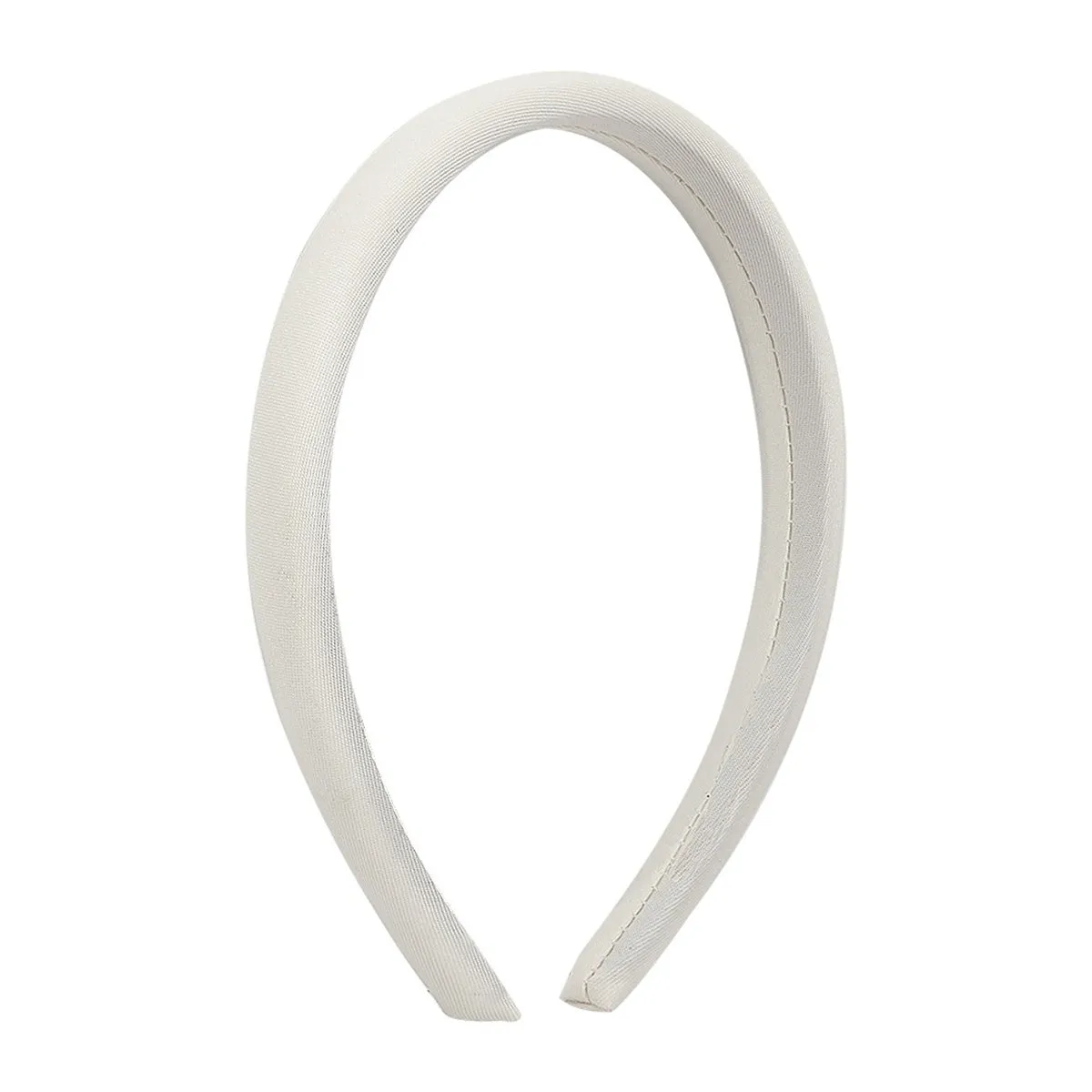 White Hard Headband