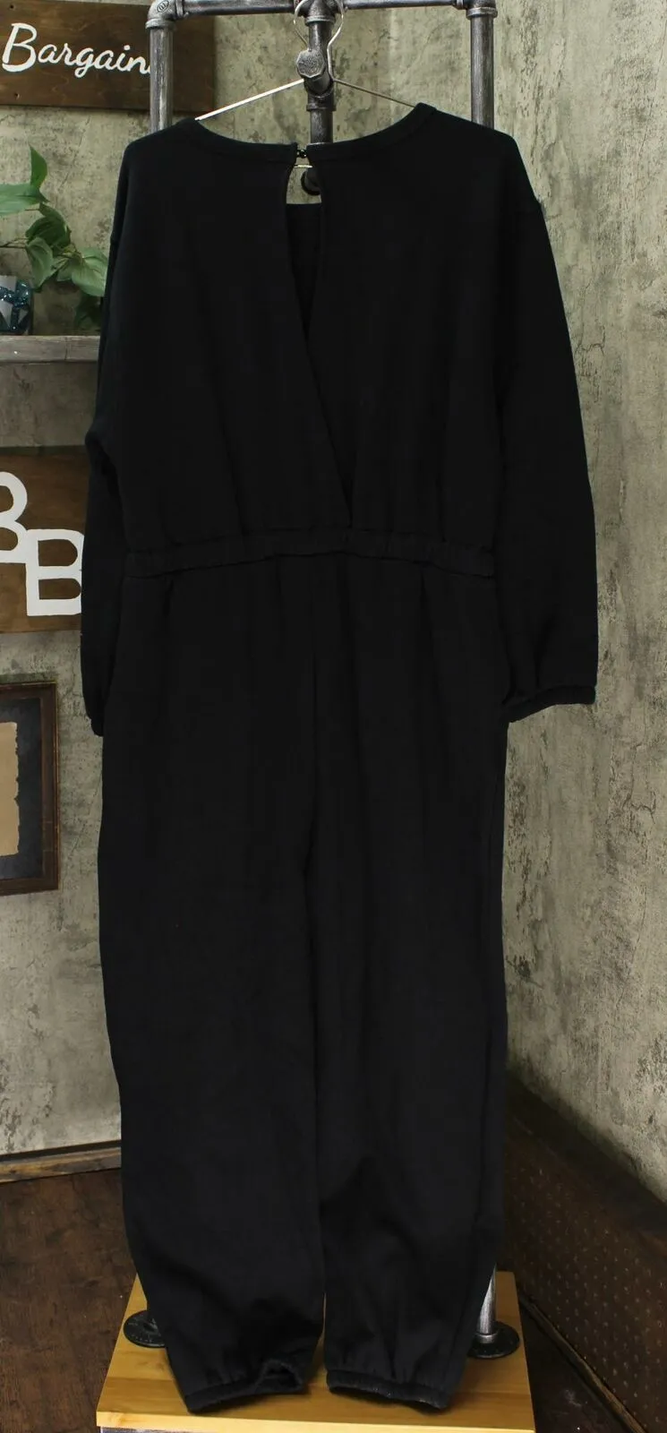 Wild Fable Women's Long Sleeve Round Neck Fleece Jumpsuit