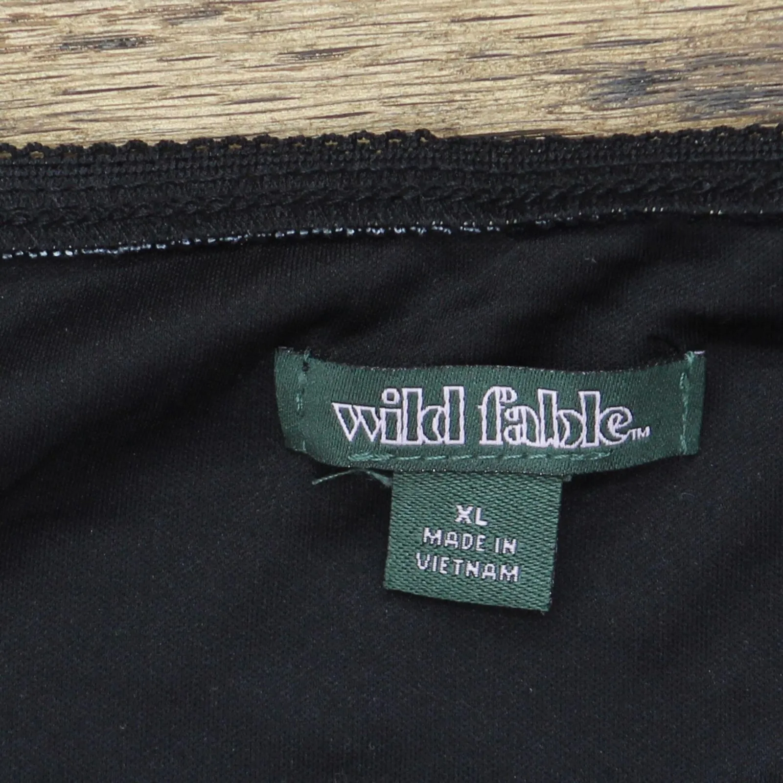 Wild Fable Women's Mesh Bodycon Mini Skirt Black Butterflys XL