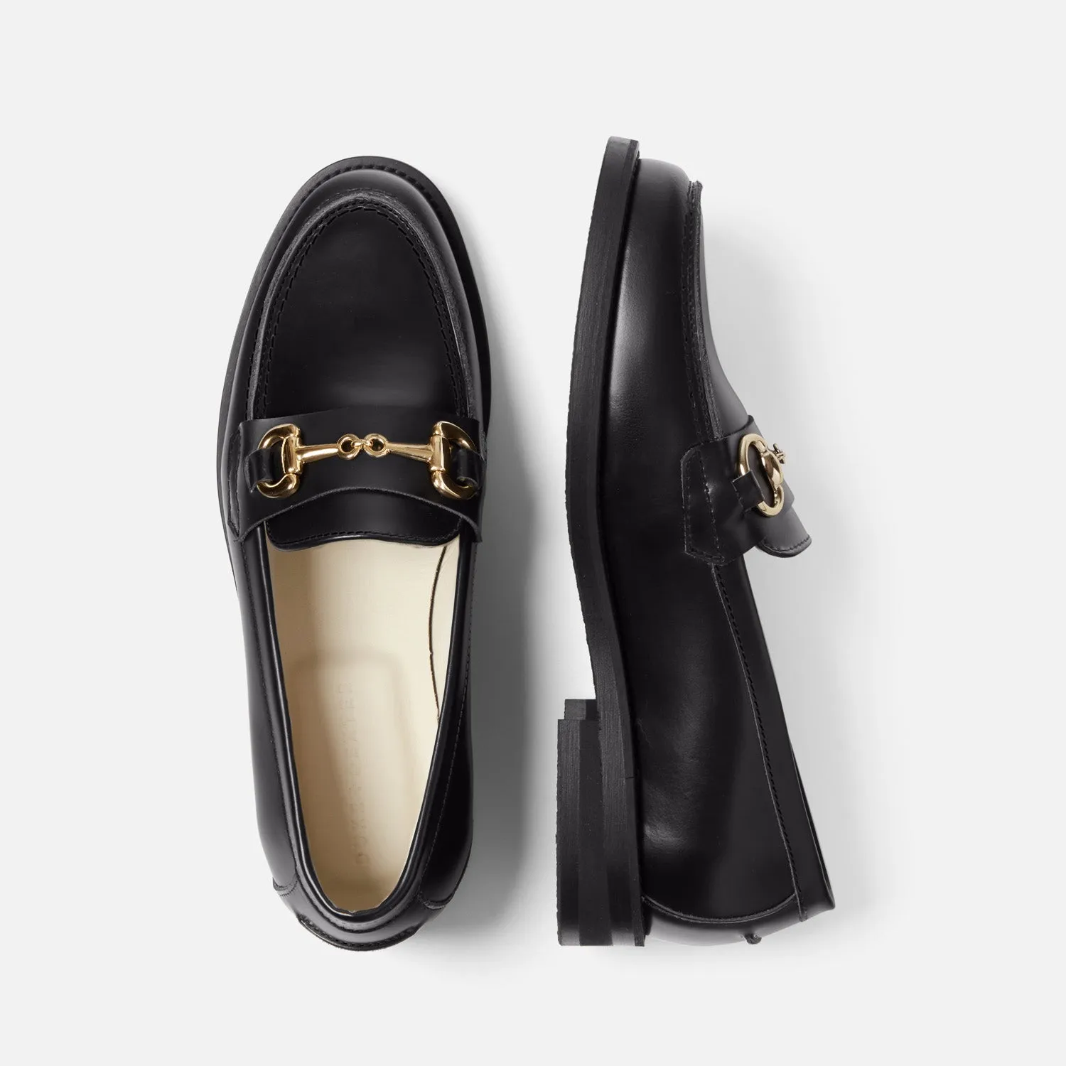 Wilde Black Bit Loafer - Women's