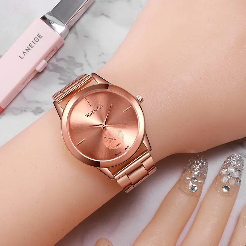 WoMaGe Women's Bracelet Wristwatch