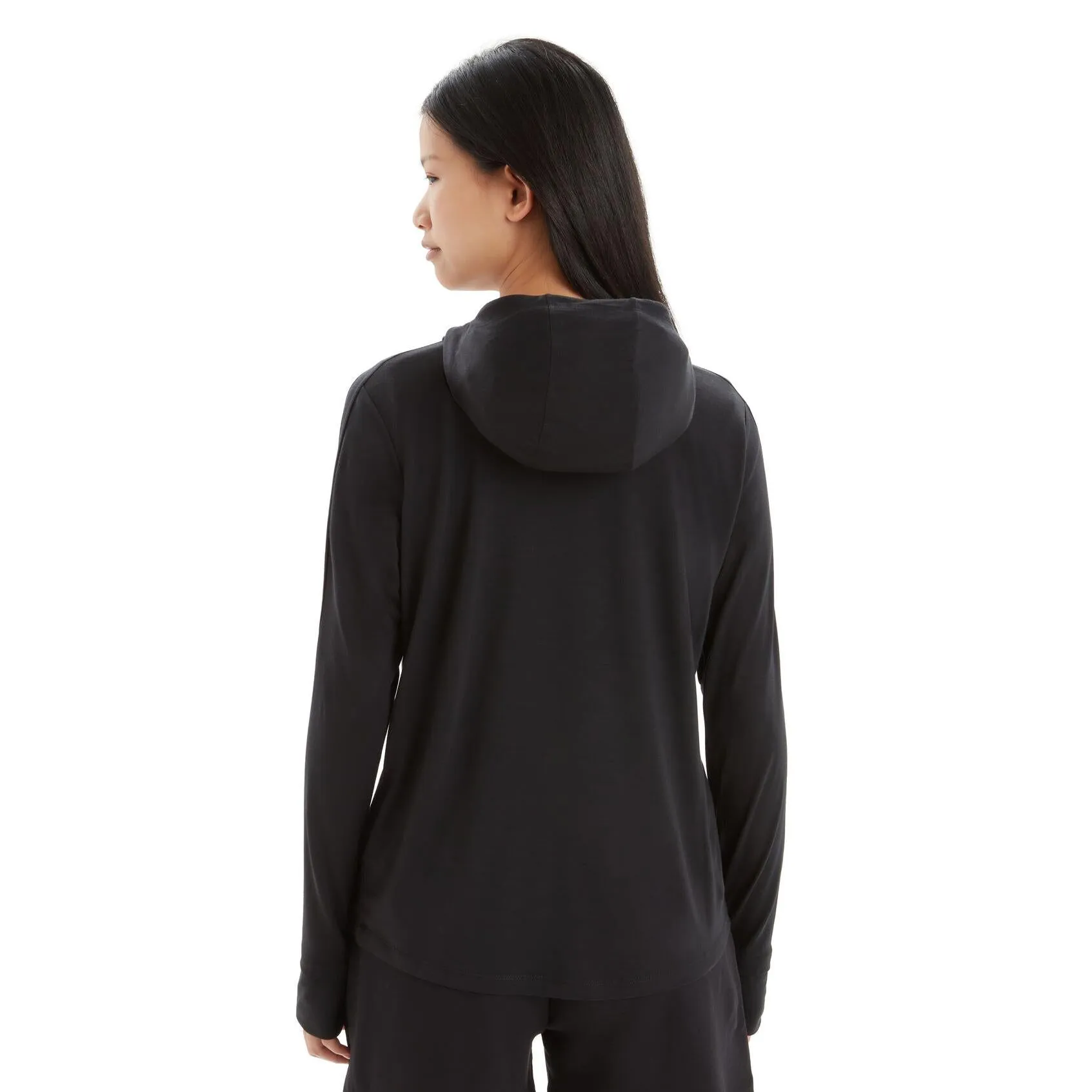 Womens 125 Cool-Lite Sphere Merino Long Sleeve Hoodie