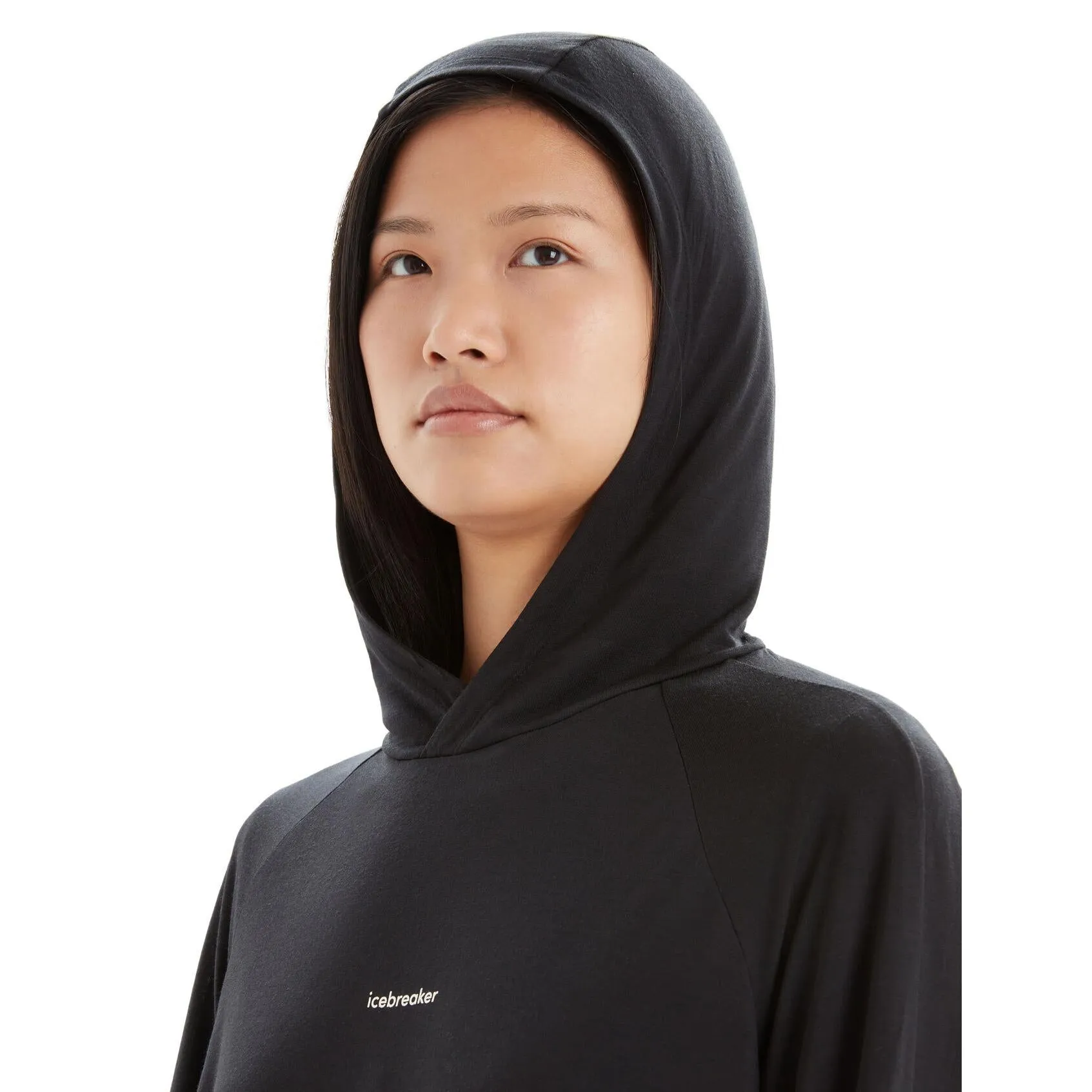 Womens 125 Cool-Lite Sphere Merino Long Sleeve Hoodie