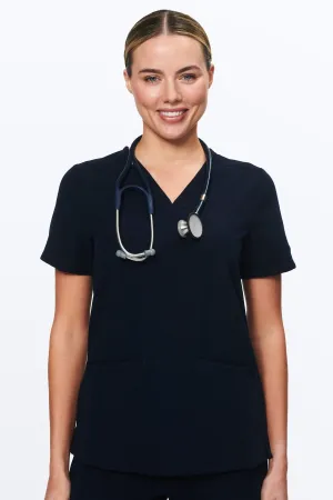 Women's 3-Pocket Scrub Top