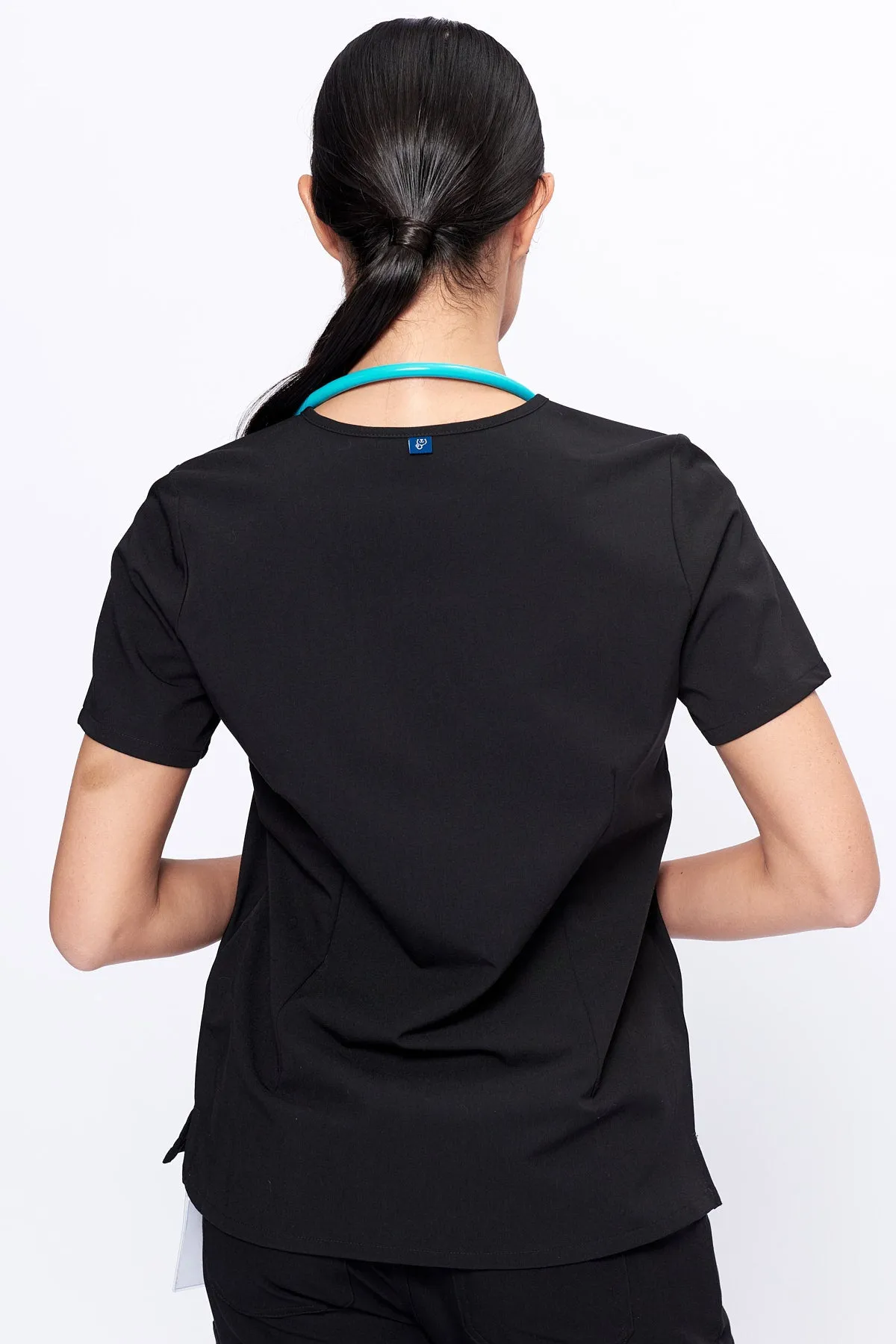 Women's 3-Pocket Scrub Top