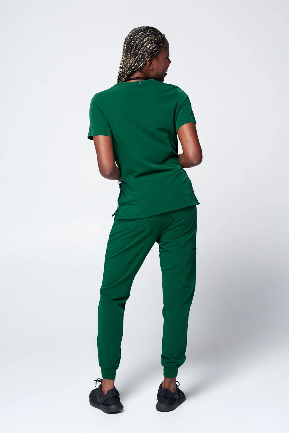 Women's 3-Pocket Scrub Top