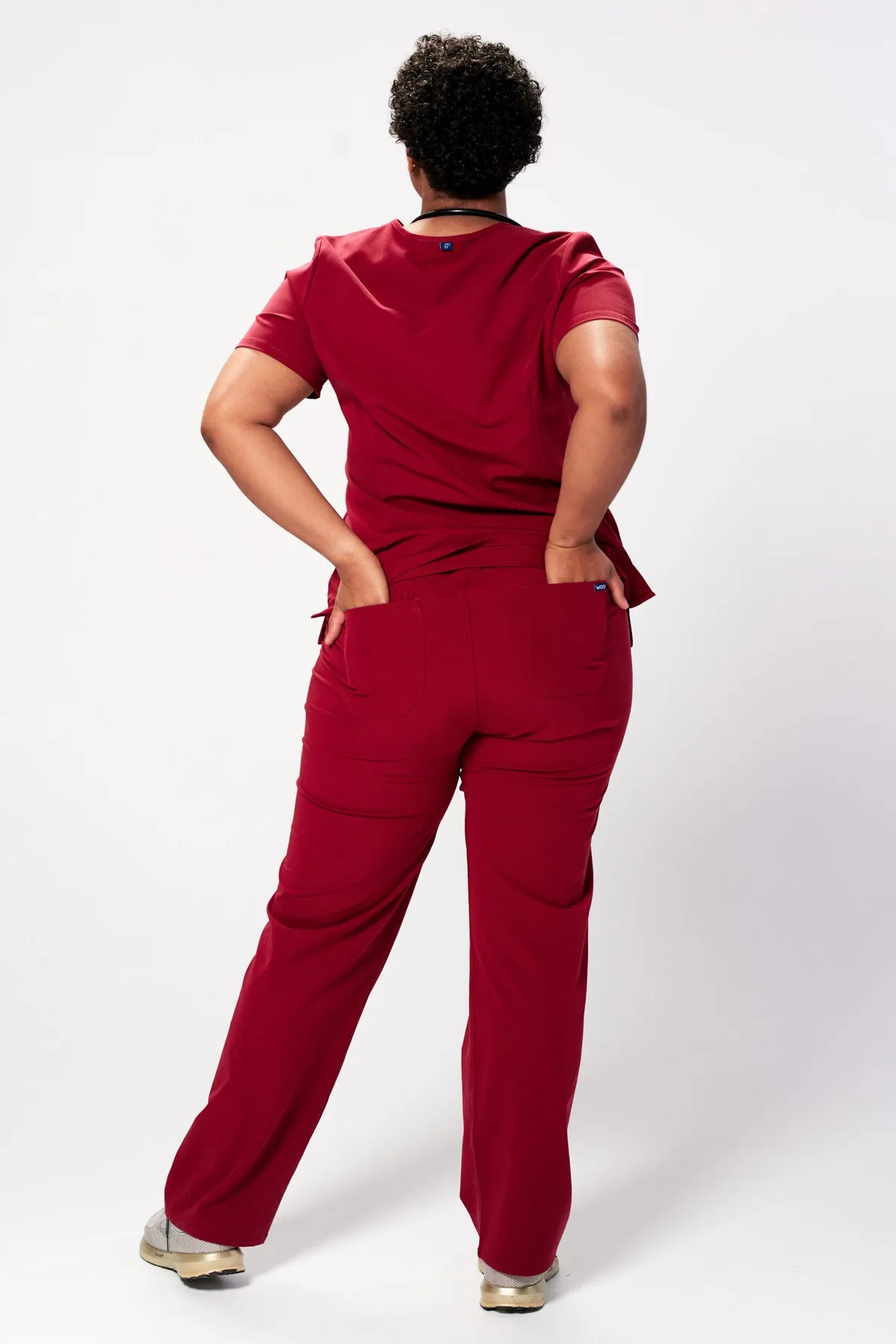 Women's 3-Pocket Scrub Top