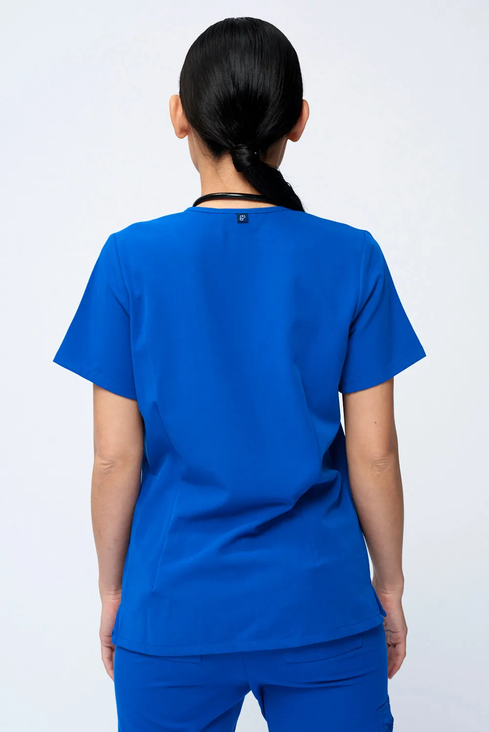 Women's 3-Pocket Scrub Top