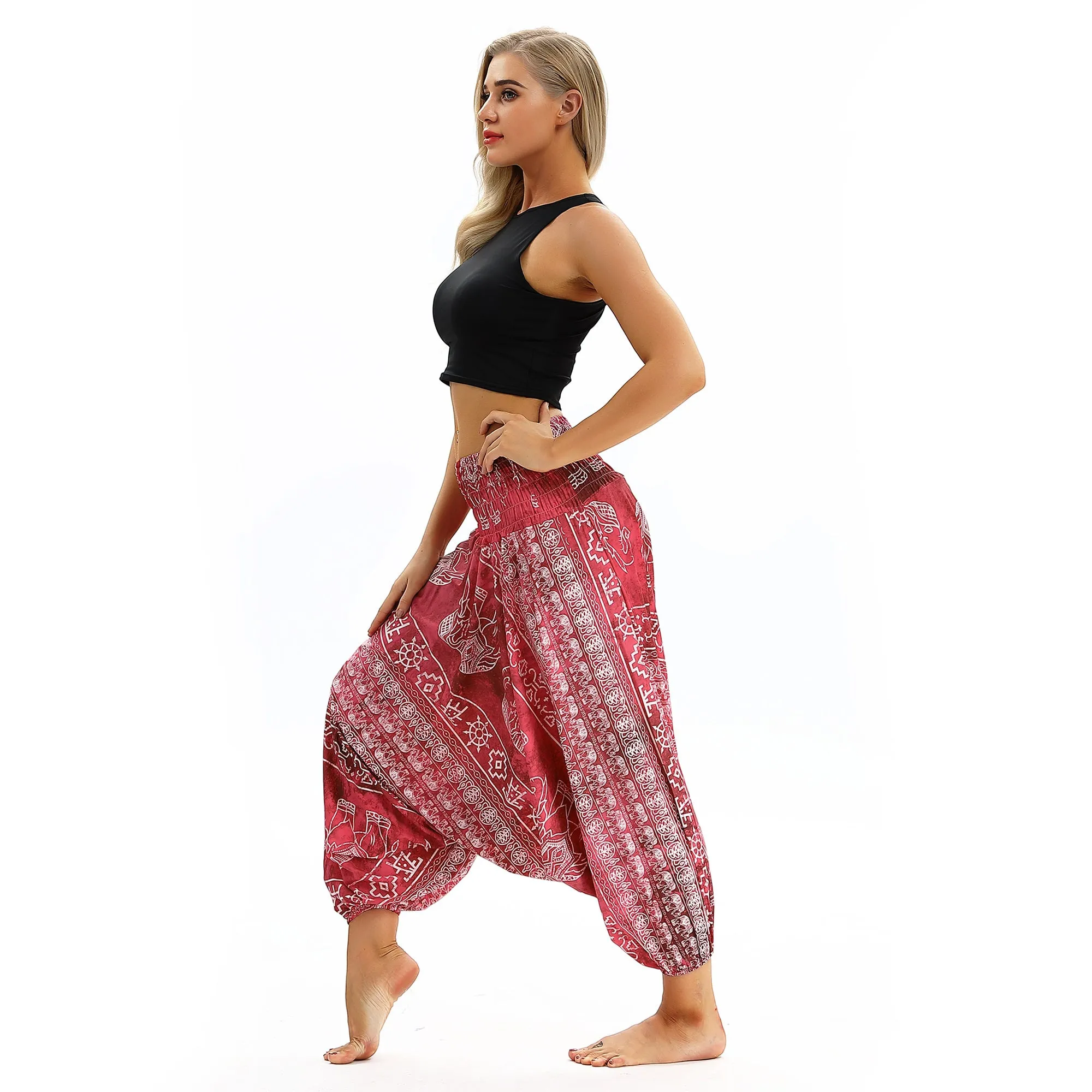 Women's Baggy Harem Pant | Elephants Thai's Boho Pant