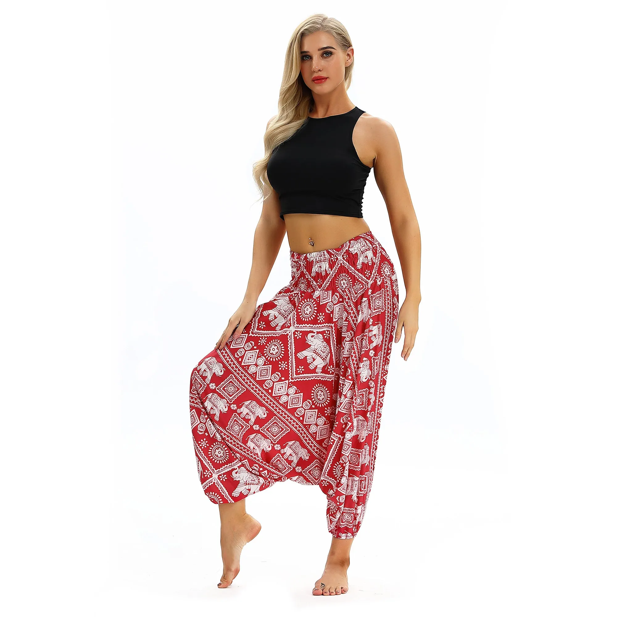 Women's Baggy Harem Pant | Elephants Thai's Boho Pant
