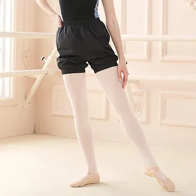 Women's Ballet Dance Shorts: Baggy Sport Sweat Pants for Adult Cycling Jogging