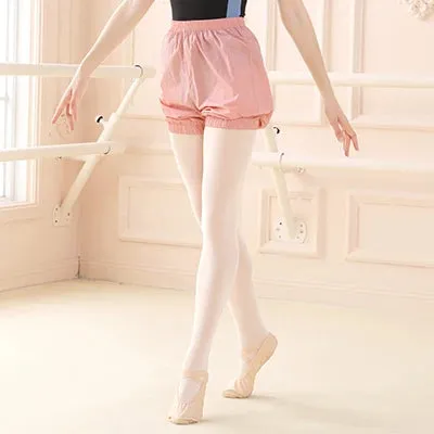 Women's Ballet Dance Shorts: Baggy Sport Sweat Pants for Adult Cycling Jogging