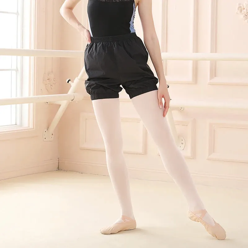 Women's Ballet Dance Shorts: Baggy Sport Sweat Pants for Adult Cycling Jogging