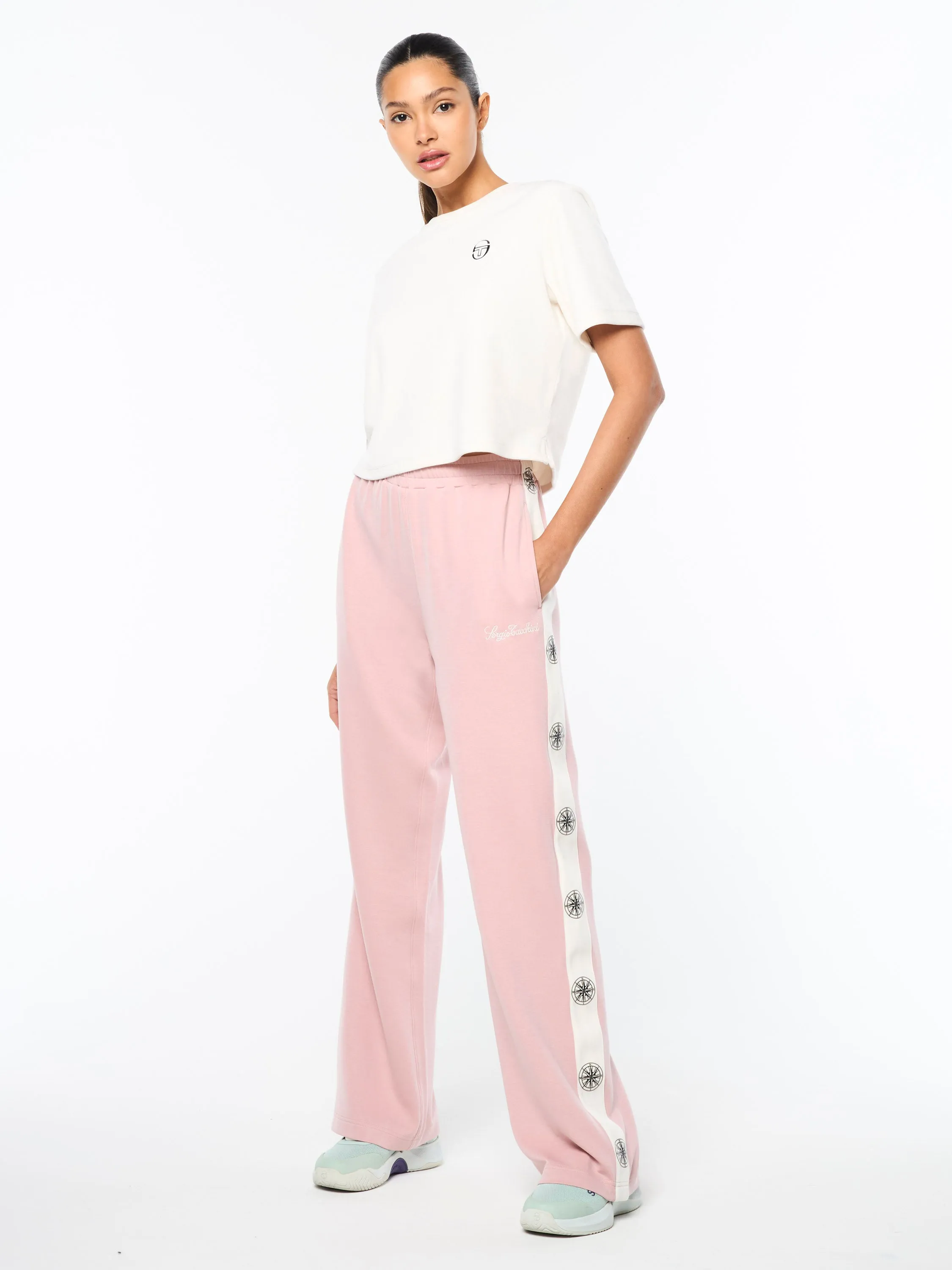 Women's Bussola Track Pant- Pale Mauve