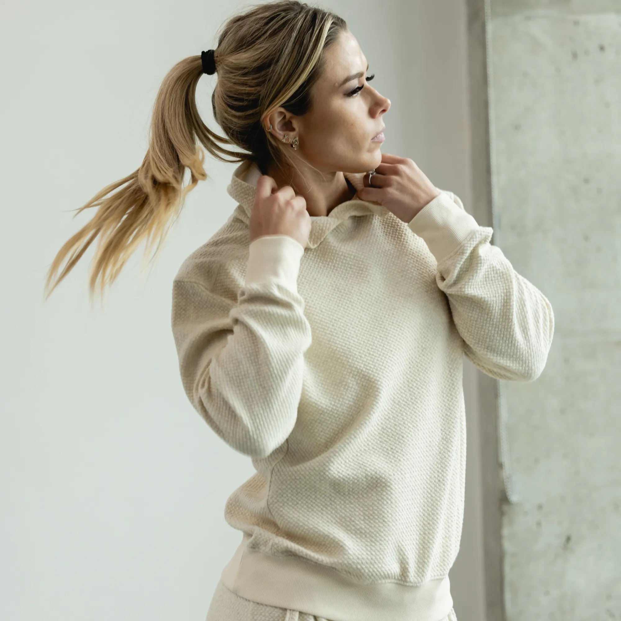 Women's Cloud Hoodie (Heather Oatmeal)