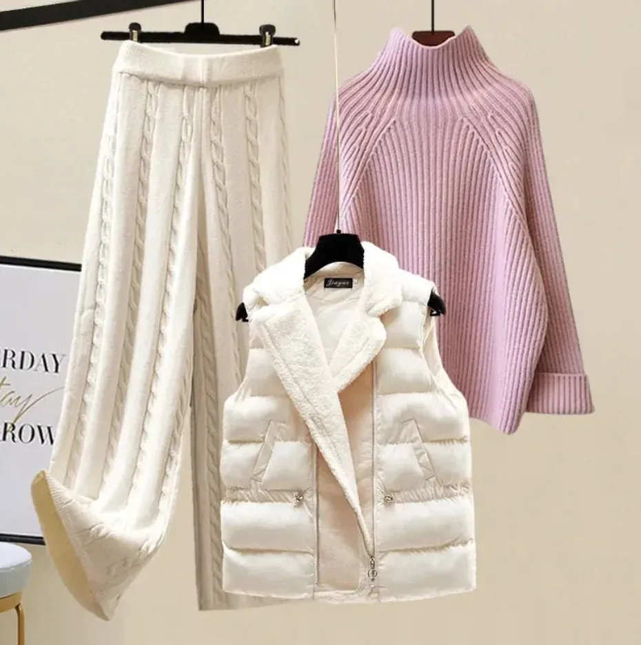 Women's Cozy 3-Piece Outfit Set