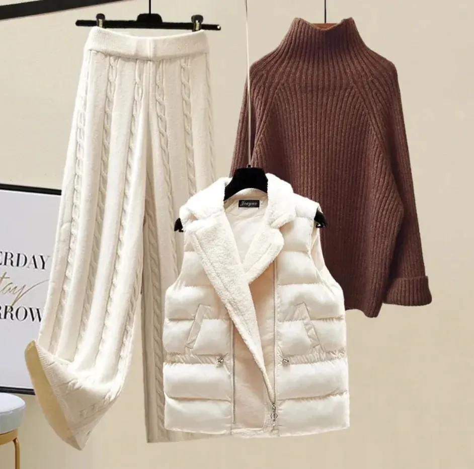 Women's Cozy 3-Piece Outfit Set